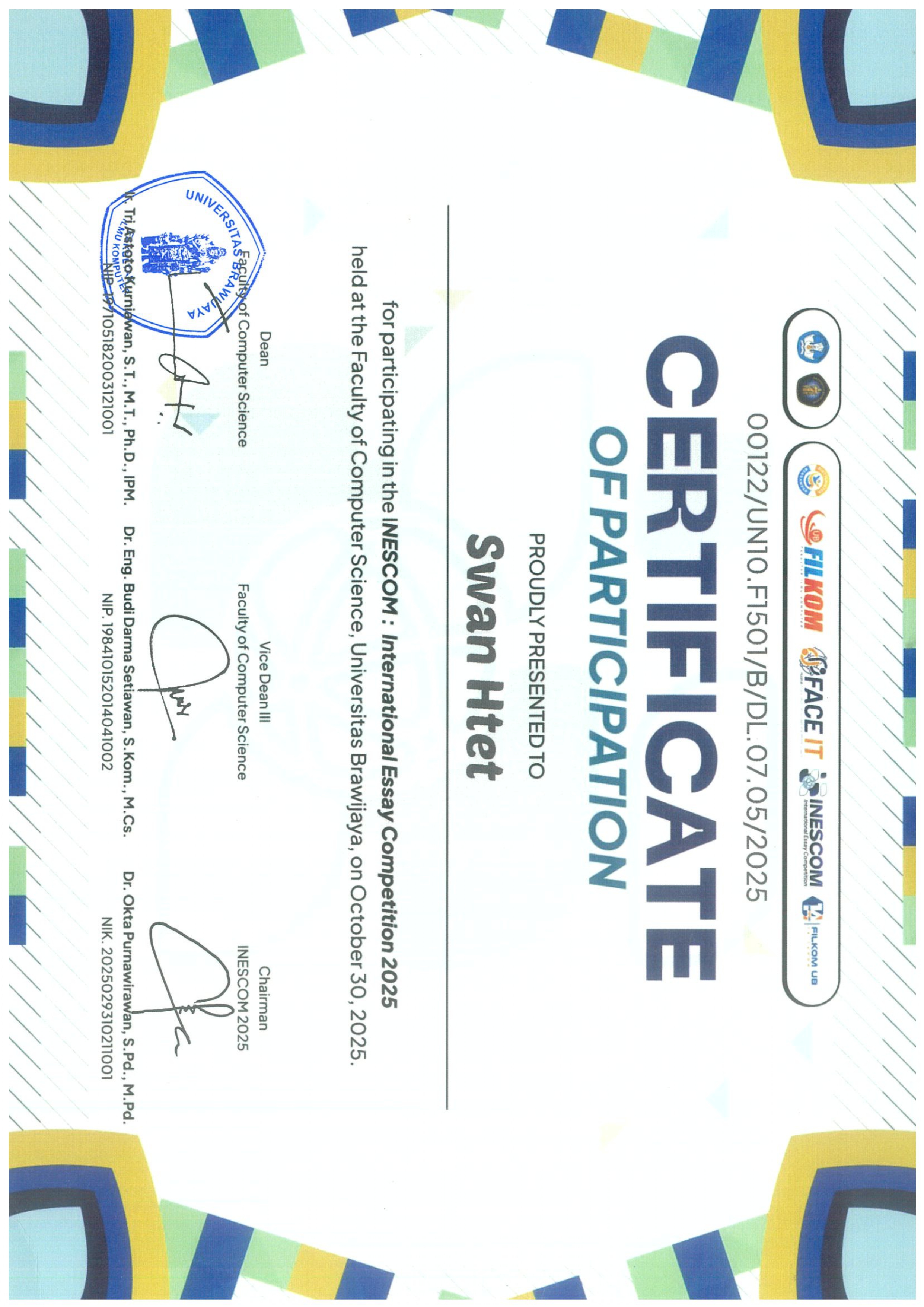 University Brawijaya Exchange